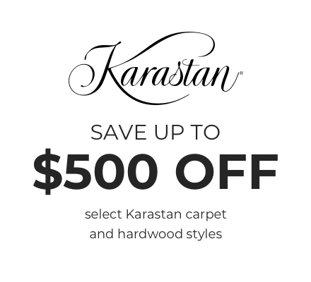 Karastan - Save up to $500 off select Karastan carpet and hardwood styles