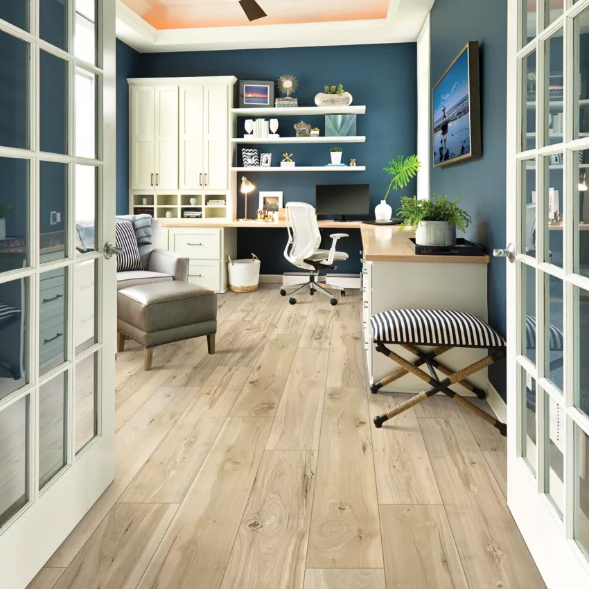 flooring in home office | Classic Flooring Center