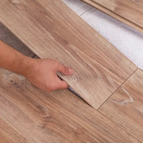 Laminate installation image