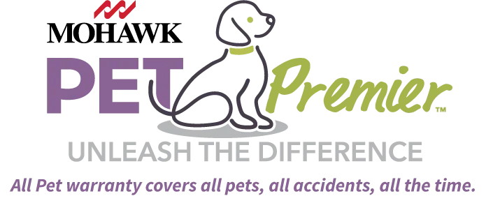 PetPremier Mohawk Color Tagline Lockup Logo | Classic Flooring Center