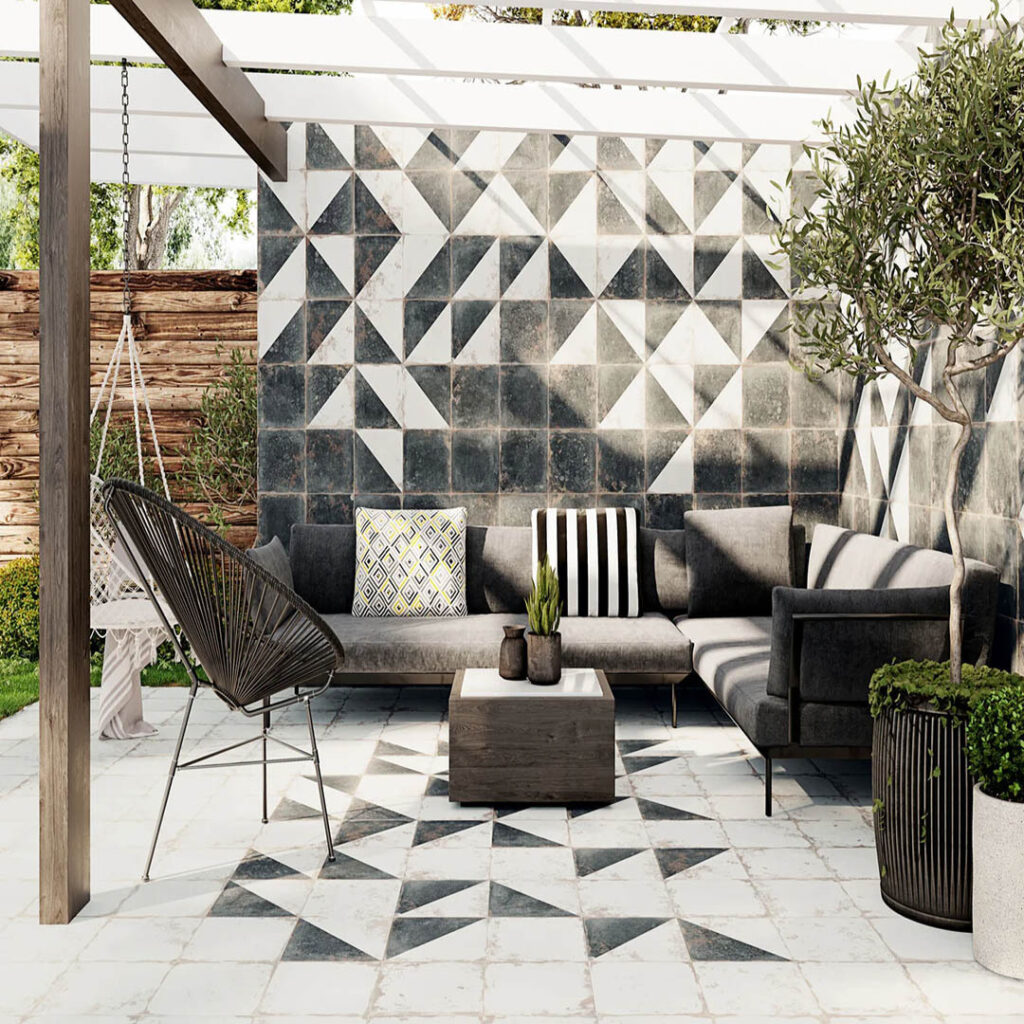 outdoor living space | Classic Flooring Center 