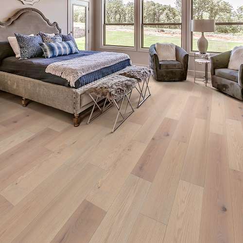 hardwood flooring in bedroom