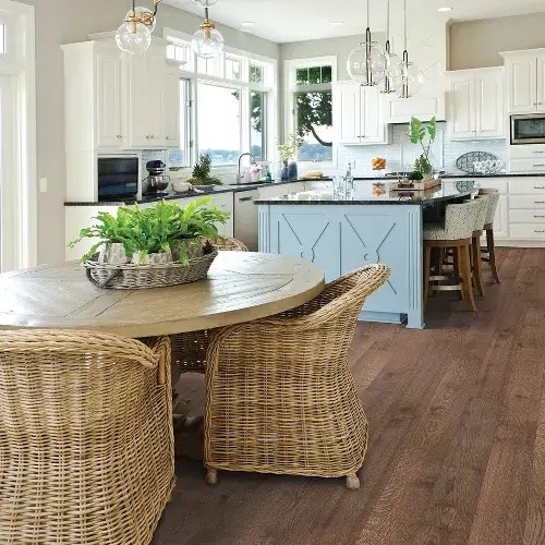 flooring in a coastal style Florida beach home