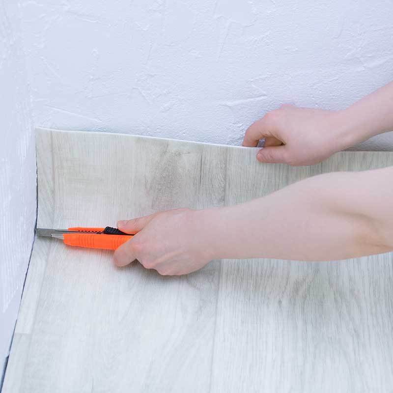 professional luxury vinyl plank installation