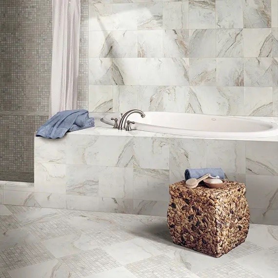 natural stone bathroom flooring
