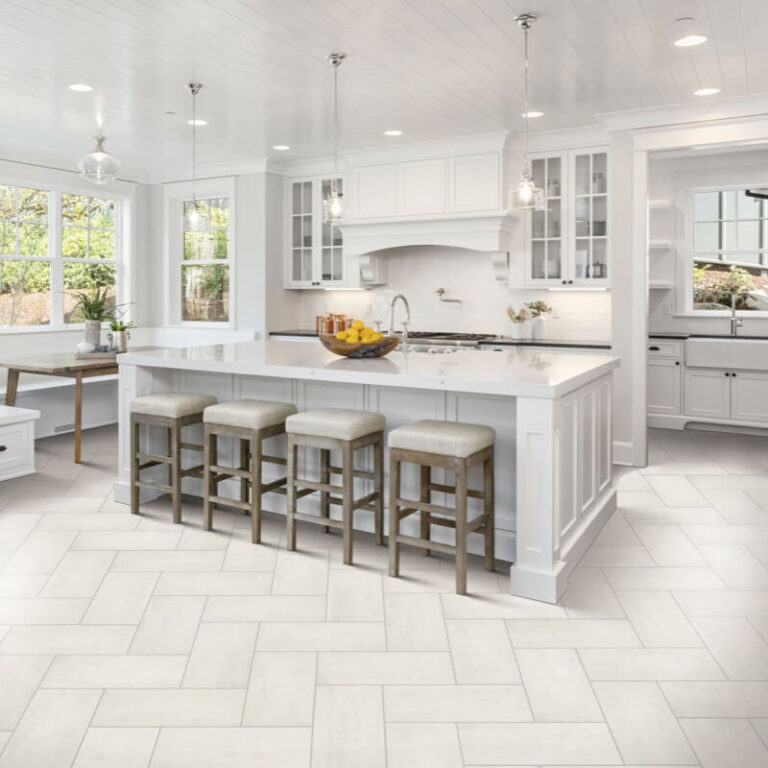 tile in a modern kitchen